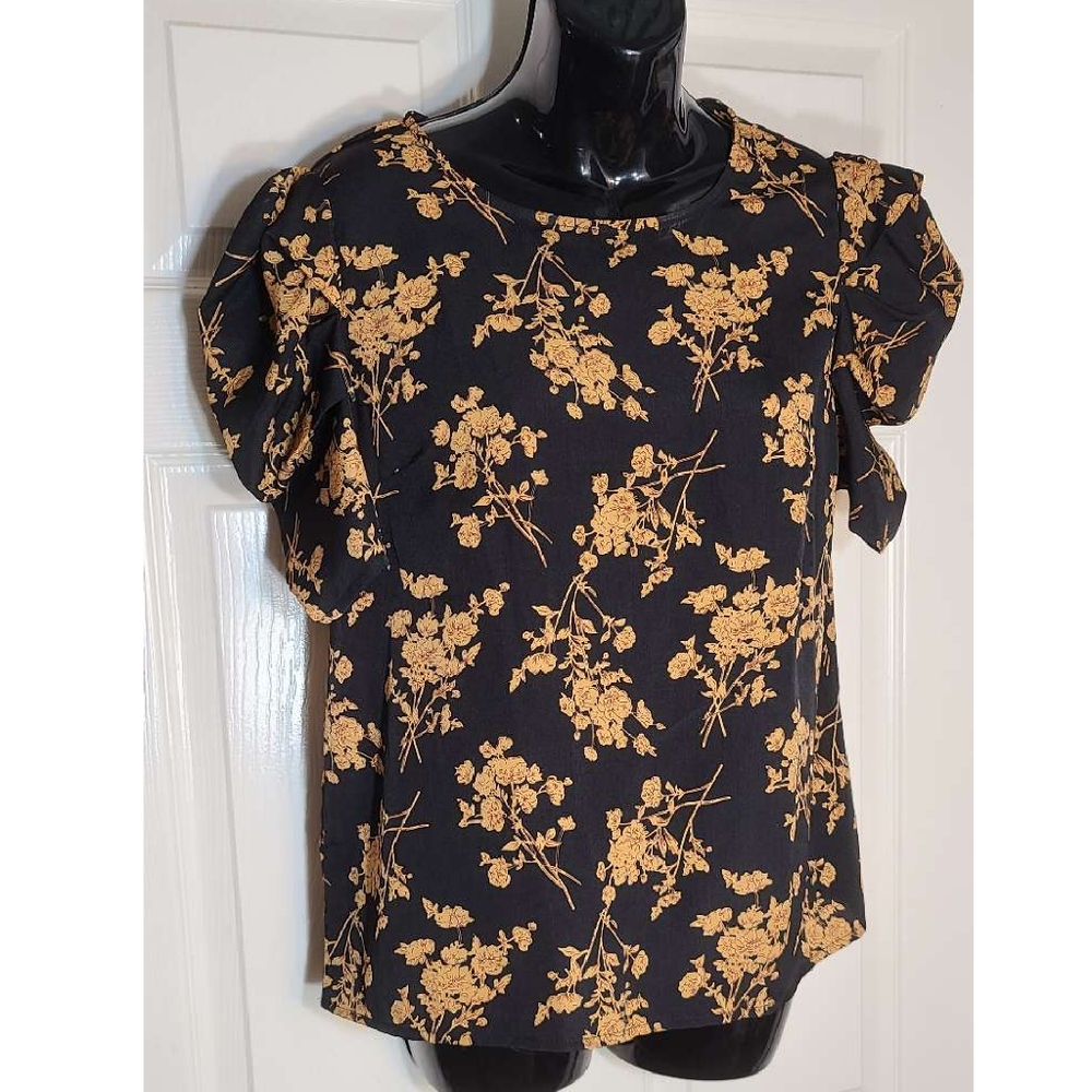 Shein Floral Blouse